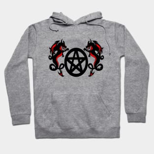 Dragons and Pentacle Hoodie